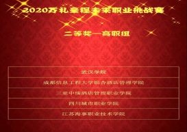 【喜报】我系学生在“2020万礼豪程未来职业挑战赛”喜获佳绩